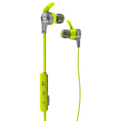 Monster iSport Achieve Bluetooth In-Ear Headphones with ControlTalk Mic/Remote Neon Green